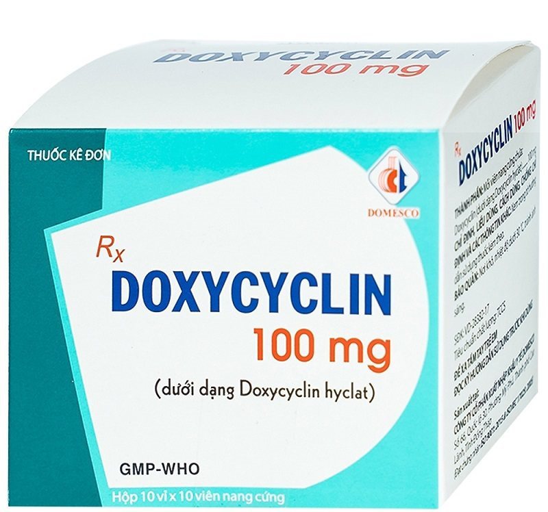 Thuốc kháng sinh Doxycyclin dạng Doxycyclin hyclat
