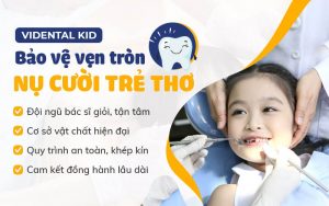 Vidental Kid - Địa chỉ nha khoa trẻ em uy tín hàng đầu hiện nay
