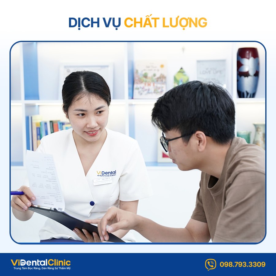 Dịch vụ chất lượng nổi tiếng tại ViDental Clinic